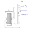 Motoriduttore Mellor FB1392 stufe a pellet 14702007