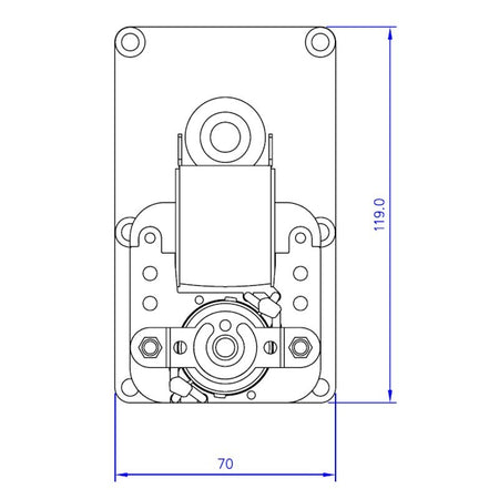 Motoriduttore Mellor FB1392 stufe a pellet 14702007