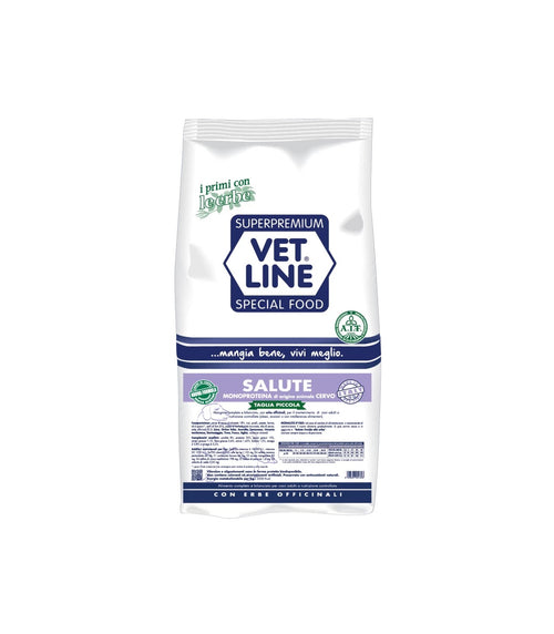 Vet Line mangime secco linea Salute adulti taglia piccola cervo 3 kg