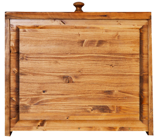 Biscottini Biscottini Vetrina Country Legno Massello Tiglio Noce 55x43x150 Mobile Italy