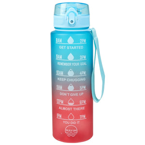 Bottiglia in plastica con beccuccio per bevande 1000 ml