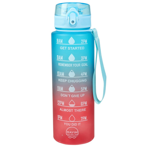 Bottiglia in plastica con beccuccio per bevande 1000 ml