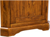 Biscottini Angoliera Country Biscottini legno tiglio noce 50x50x92 Made Italy Arredo Casa