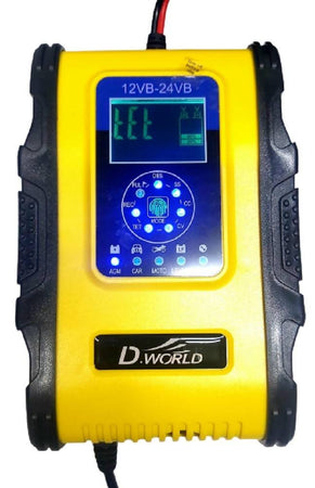 Caricabatterie Intelligente Avviatore Emergenza Batteria Auto 12v-18a 24v-9a Tk500