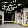 Luci Led Soffitto Poligonali Garage Lampada Diamante 16 Rombi 609w 6500K