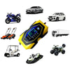 Caricabatterie Intelligente Avviatore Emergenza Batteria Auto 12v-8a 24v-6a J40