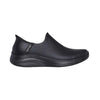 SKECHERS SLIP-INS Sneakers donna in pelle nera 149593/BBK