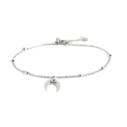 Marlu Bracciale luna pendente