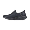 SKECHERS SLIP-INS Sneakers donna in pelle nera 149593/BBK