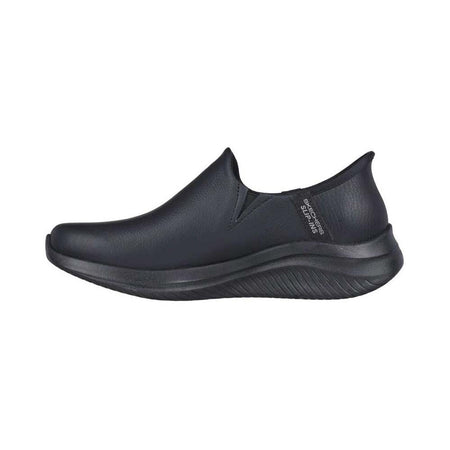 SKECHERS SLIP-INS Sneakers donna in pelle nera 149593/BBK
