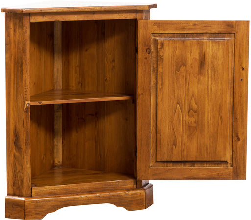 Biscottini Angoliera Country Biscottini legno tiglio noce 50x50x92 Made Italy Arredo Casa