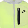Nike Felpa Leggera Cappuccio Zip Bambino B Sportswear Tech Fleece Full-zip Woven Hoodie Mix Lt Liquid Lime/photon Dust/black da bambino