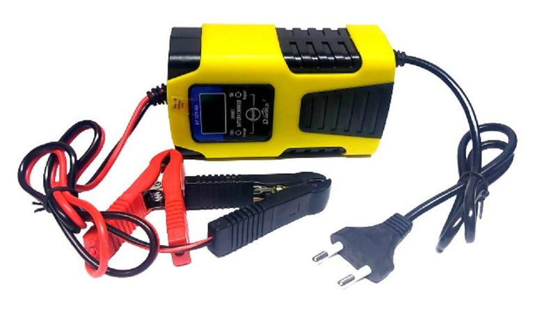 Caricabatterie Intelligente Avviatore Emergenza Batteria Auto Moto 6v 6a 12v 4a J99