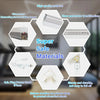 Luci Led Soffitto Poligonali Garage Lampada Stella 6 Rombi 280W 120lm/w luce fredda 6500K