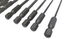 Set 11 Inserti Da T6 A T40 100mm Cacciaviti Torx Per Avvitatore Esagonale 1/4
