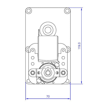 Motoriduttore Mellor FB1218 stufe a pellet 14702012