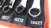 Set 6 Pz Chiavi Inglesi Extra Lungo Double Chiavi Poligonali Da 8mm-21mm Metrico