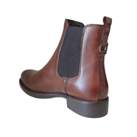CINZIA SOFT Stivaletto donna in pelle marrone IS320541 001