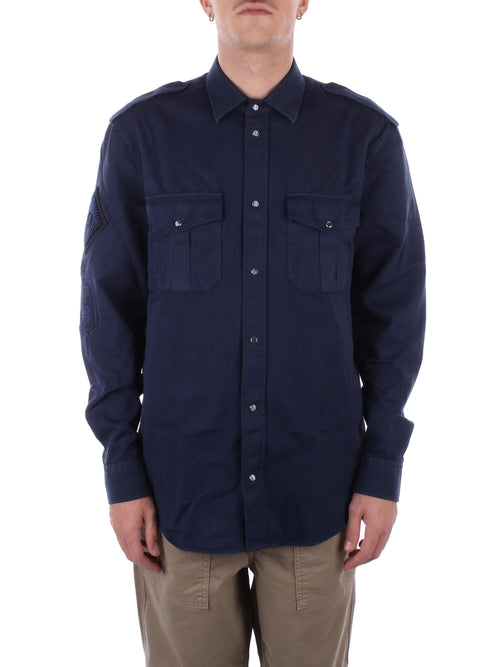 Dondup Camicie Blu da uomo