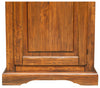 Biscottini Stipo Country Biscottini Tiglio Massello Finitura Noce 72x40x173 Made Italy