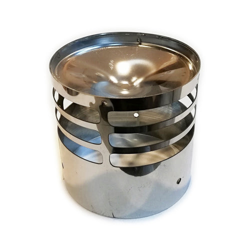 Fumaiolo eco gas inox innesto M maschio