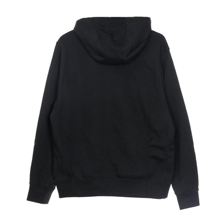 Nike Felpa Leggera Cappuccio Uomo Sportswear Club Hoodie Black/black/white da uomo