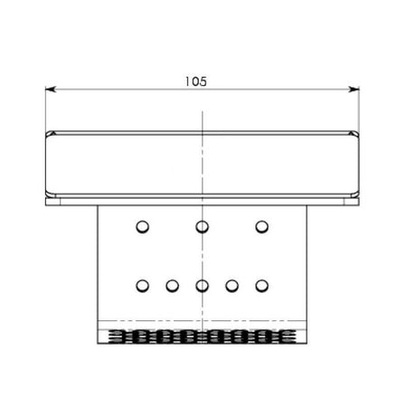 Assieme cestello braciere per stufe a pellet