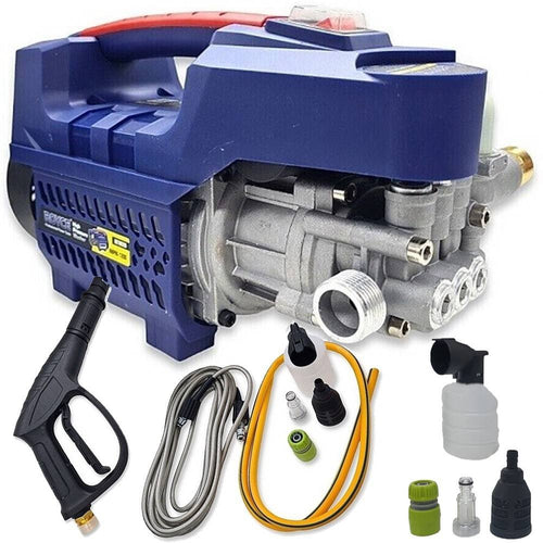 Idropulitrice Elettrica Compatta 1200 W 100bar 7l/min Completa Di Accessori Rhpw