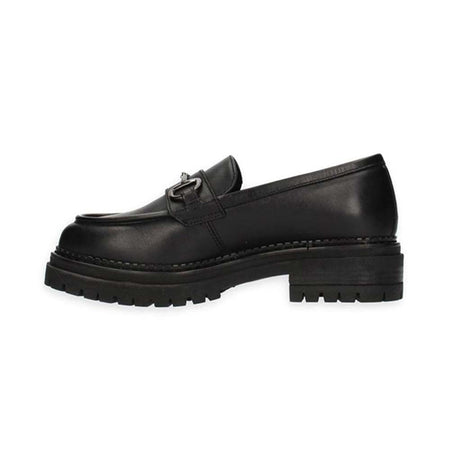 NEROGIARDINI Mocassino donna in pelle nero I217715D     100