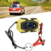Caricabatterie Intelligente Avviatore Emergenza Batteria Auto 12v-8a 24v-6a J40