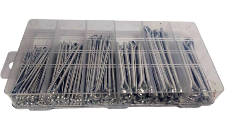 Set Universale Assortimento Coppiglie 144 Pezzi Perni Fermi Di Sicurezza