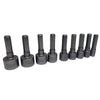 Set 9 Inserti Chiave Esagonale Per Avvitatore Chiave A Bussola Codolo Esagonale