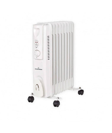Radiatore Elettrico Ad Olio 9 Elementi Con Rotelle Da 2000w Basso Consumo Stufa