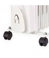 Radiatore Elettrico Ad Olio 9 Elementi Con Rotelle Da 2000w Basso Consumo Stufa