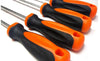Set 4 Pz Cacciaviti Torx Extra Lunghi Con Punta Magnetica 600 Mm T20 T25 T30 T40