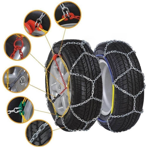 Catene Da Neve Per Auto Gruppo 60 Pneumatici Facili Da Montare Omologate