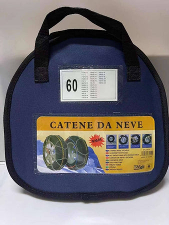 Catene Da Neve Per Auto Gruppo 60 Pneumatici Facili Da Montare Omologate