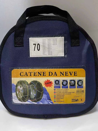 Catene Da Neve Per Auto Gruppo 70 Pneumatici Facili Da Montare Omologate
