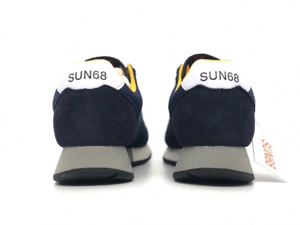 SUN68 Sneaker uomo Jaki Solid Nylon Navy Blue