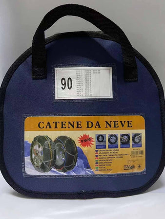 Catene Da Neve Per Auto Gruppo 90 Pneumatici Facili Da Montare Omologate