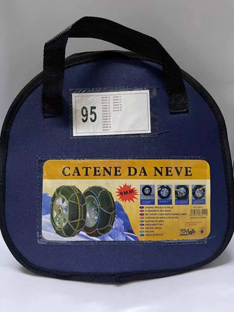 Catene Da Neve Per Auto Gruppo 95 Pneumatici Facili Da Montare Omologate