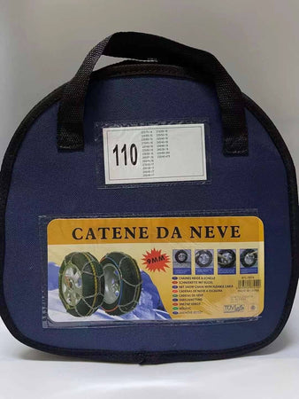 Catene Da Neve Per Auto Gruppo 110 Pneumatici Facili Da Montare Omologate