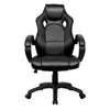 Sedia Gaming Poltrona Ufficio Direzionale 5Ruote Girevoli Sportiva Racer Nero