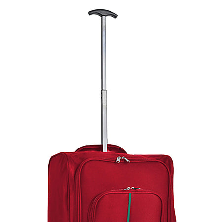 Set 3 Valigie Morbide Trolley da Viaggio Bagaglio a Mano con Ruote h50-55-60 cm