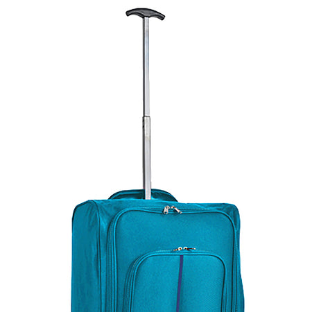 Set 3 Valigie Morbide Trolley da Viaggio Bagaglio a Mano con Ruote h50-55-60 cm