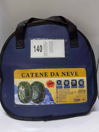 Catene Da Neve Per Auto Gruppo 140 Pneumatici Facili Da Montare Omologate