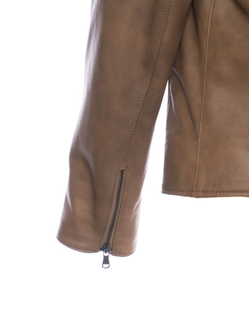 U05 - Biker Uomo Cuoio in vera pelle