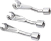 Set 3 Chiavi Aperte Per Raccordi Carburatori Iniettori 1/2 14 17 19mm Fs-15663