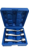 Set 3 Chiavi Aperte Per Raccordi Carburatori Iniettori 1/2 14 17 19mm Fs-15663