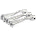 Set 3 Chiavi Aperte Per Raccordi Carburatori Iniettori 1/2 14 17 19mm Fs-15663